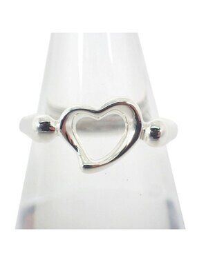 Tiffany & Co 925 Open Heart Ring
